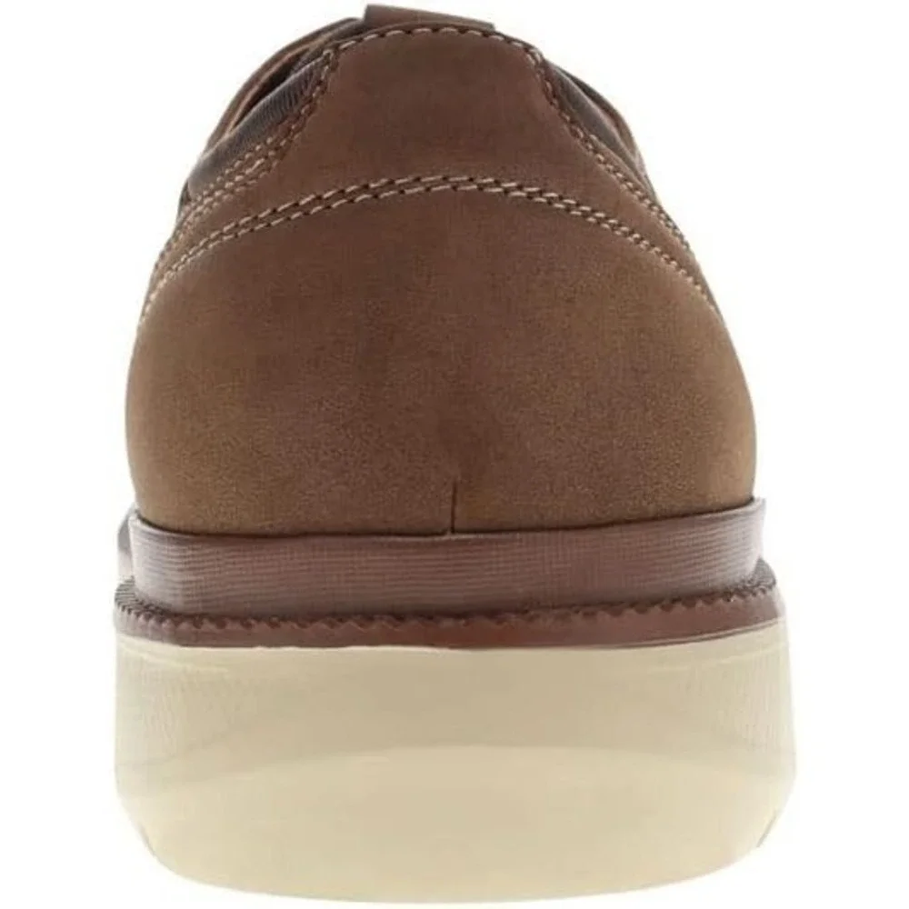 Men's Rustin‎ Oxford Shoes by Dockers Dark Tan Size 10 New In Box